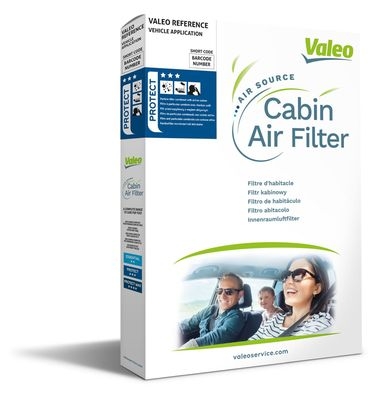 Filtre, kabin havası VALEO PROTECT