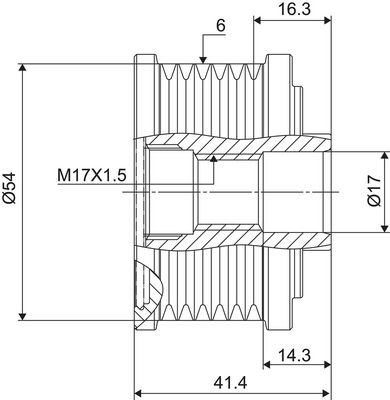 Alternatör serbest hareketi VALEO NEW SPARE PART