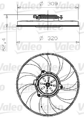 Fan, motor soğutması