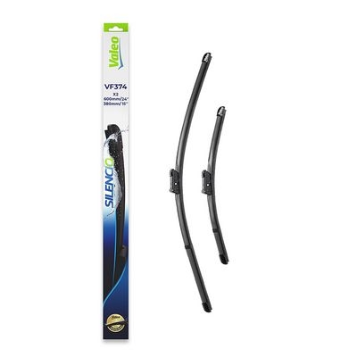 Silecek süpürgesi SILENCIO FLAT BLADE SET