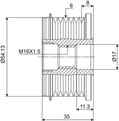 Alternatör serbest hareketi VALEO NEW SPARE PART