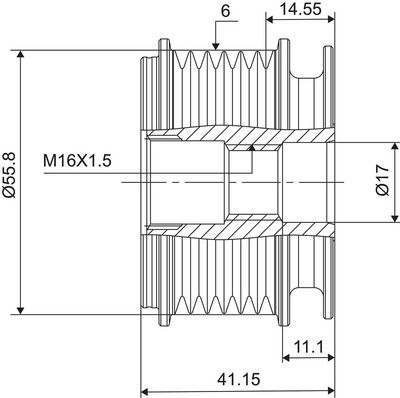 Alternatör serbest hareketi VALEO NEW SPARE PART