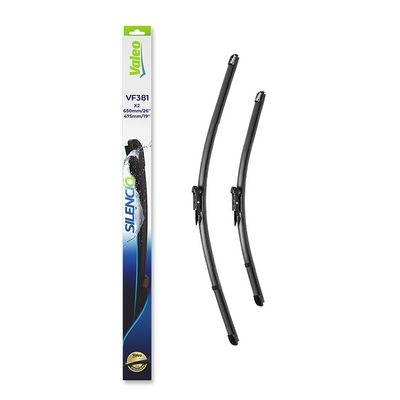 Silecek süpürgesi SILENCIO FLAT BLADE SET