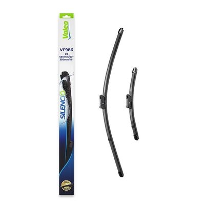 Silecek süpürgesi SILENCIO FLAT BLADE SET