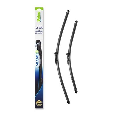 Silecek süpürgesi SILENCIO FLAT BLADE SET