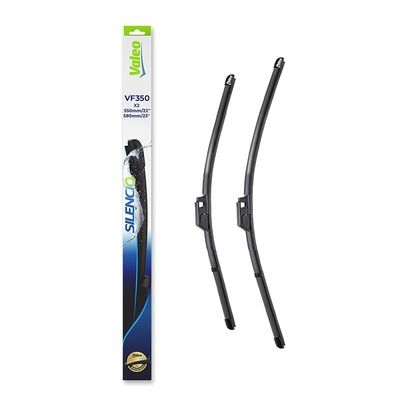 Silecek süpürgesi SILENCIO FLAT BLADE SET
