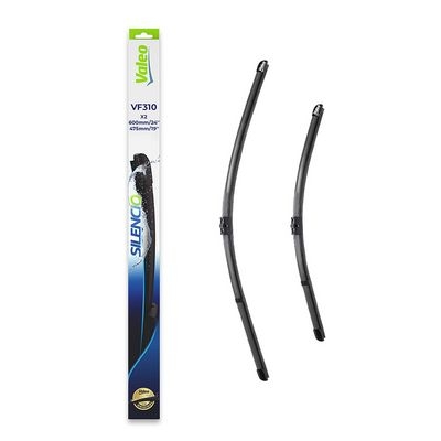 Silecek süpürgesi SILENCIO FLAT BLADE SET
