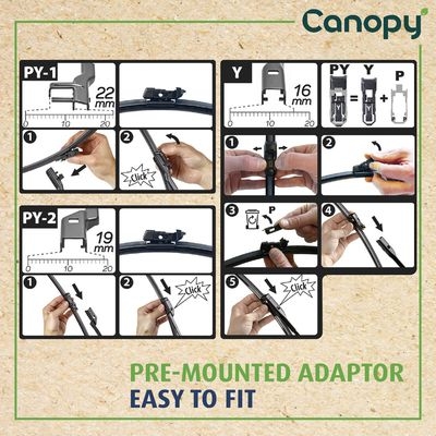 Silecek süpürgesi CANOPY