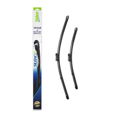 Silecek süpürgesi SILENCIO FLAT BLADE SET