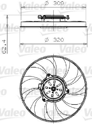 Fan, motor soğutması