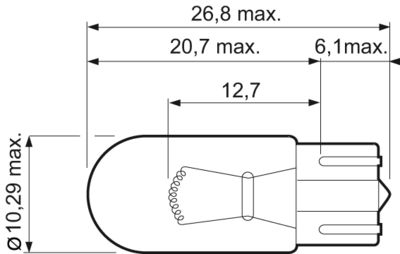 Ampul, sinyal lambası ESSENTIAL