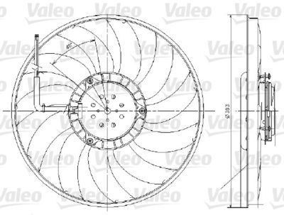 Fan, motor soğutması