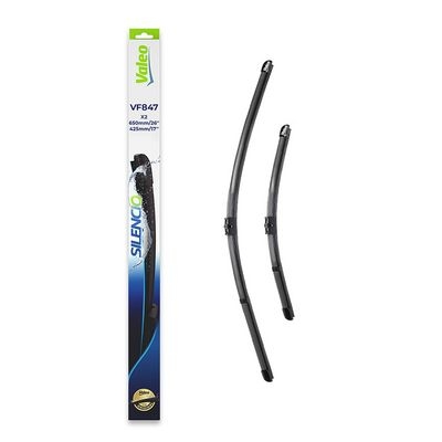 Silecek süpürgesi SILENCIO FLAT BLADE SET